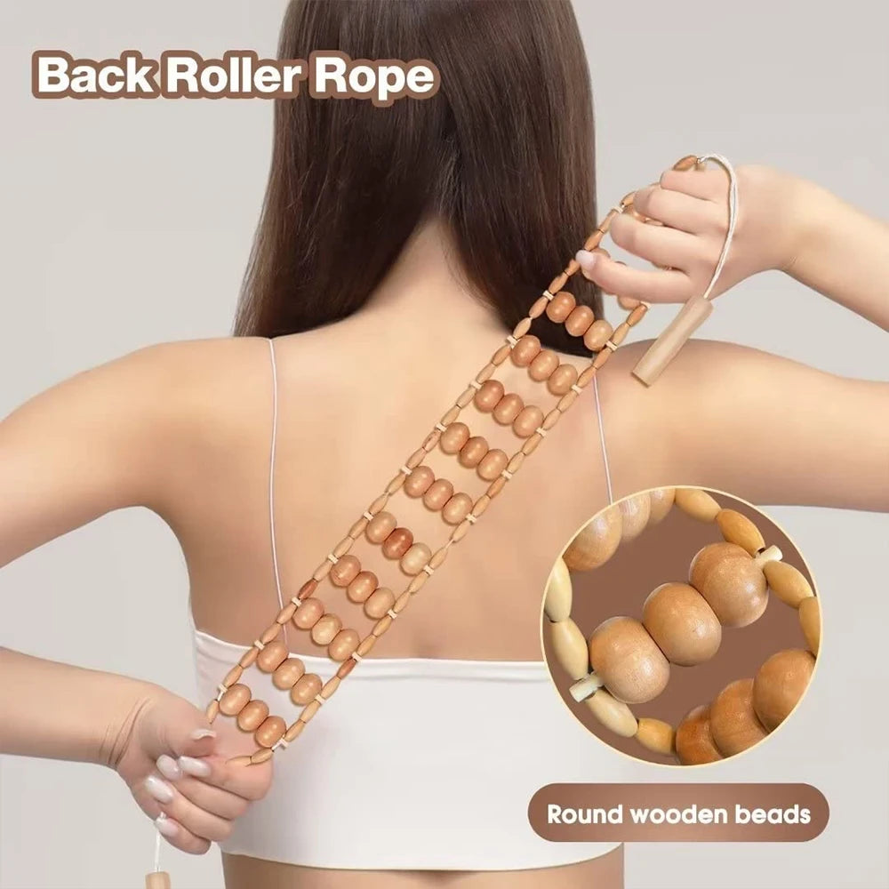 Wooden Body Contouring Massage Set