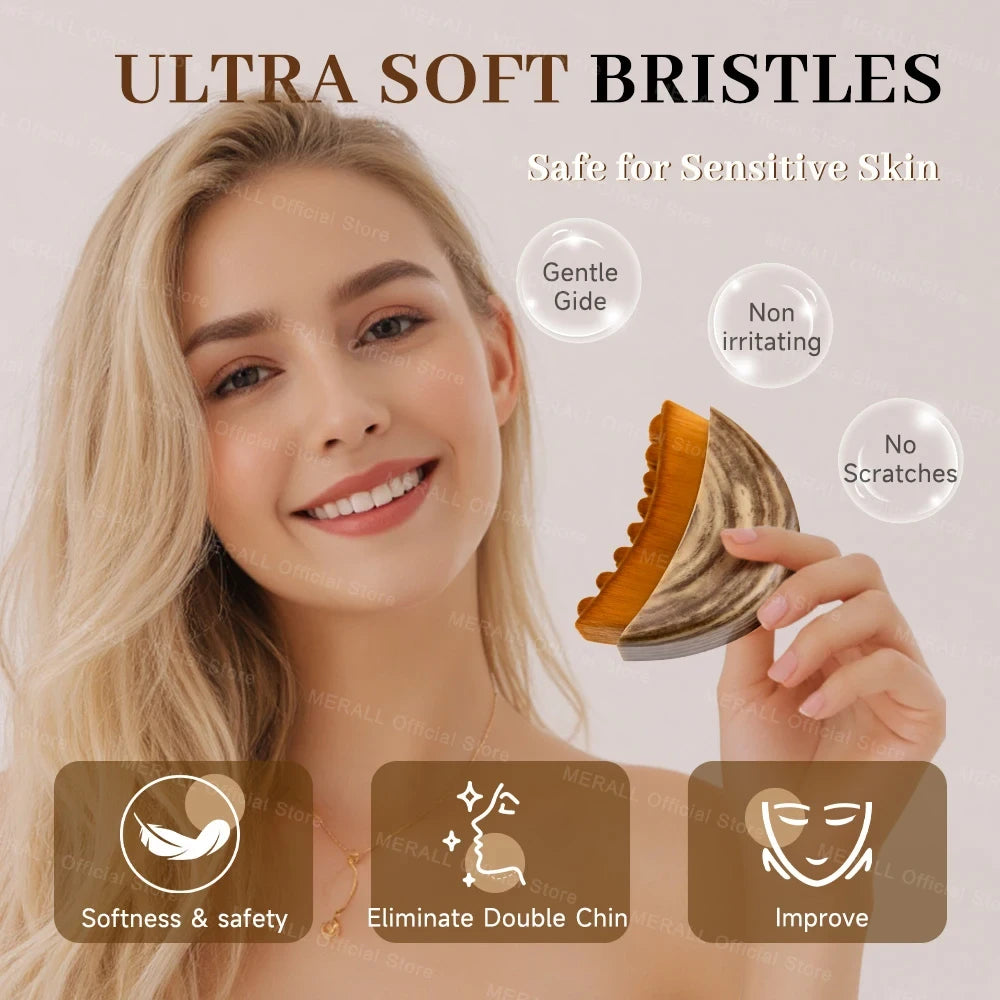 Contoured Lymphatic Facial Gua Sha