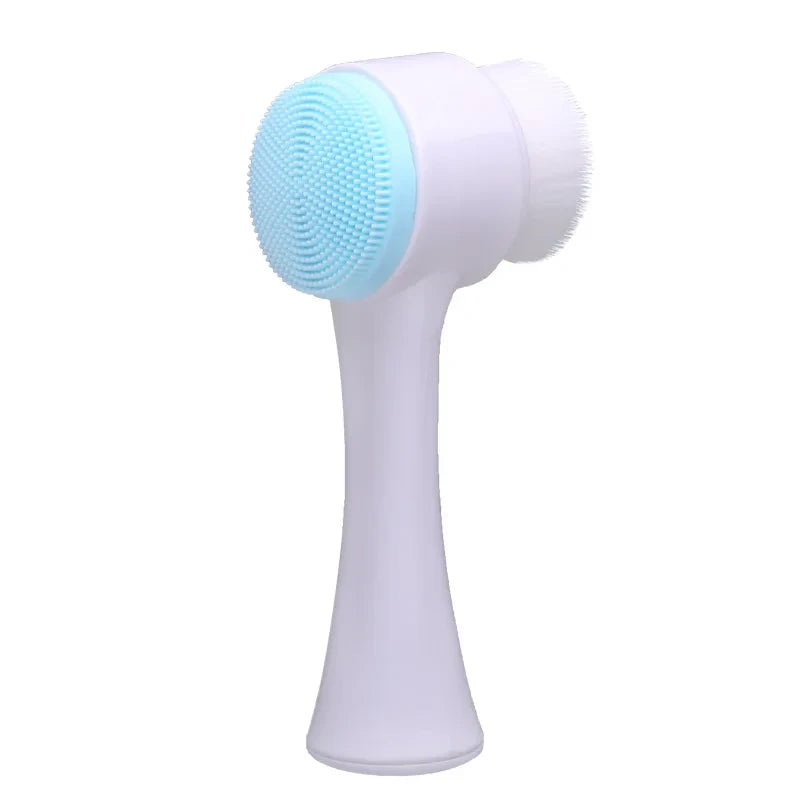 Dual Sided Silicone Facial Brush